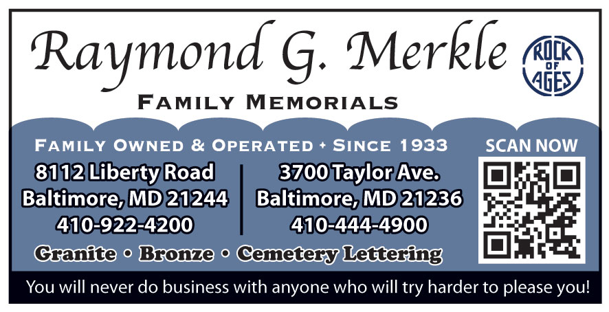 RAYMOND G MERKLE MONUMENT