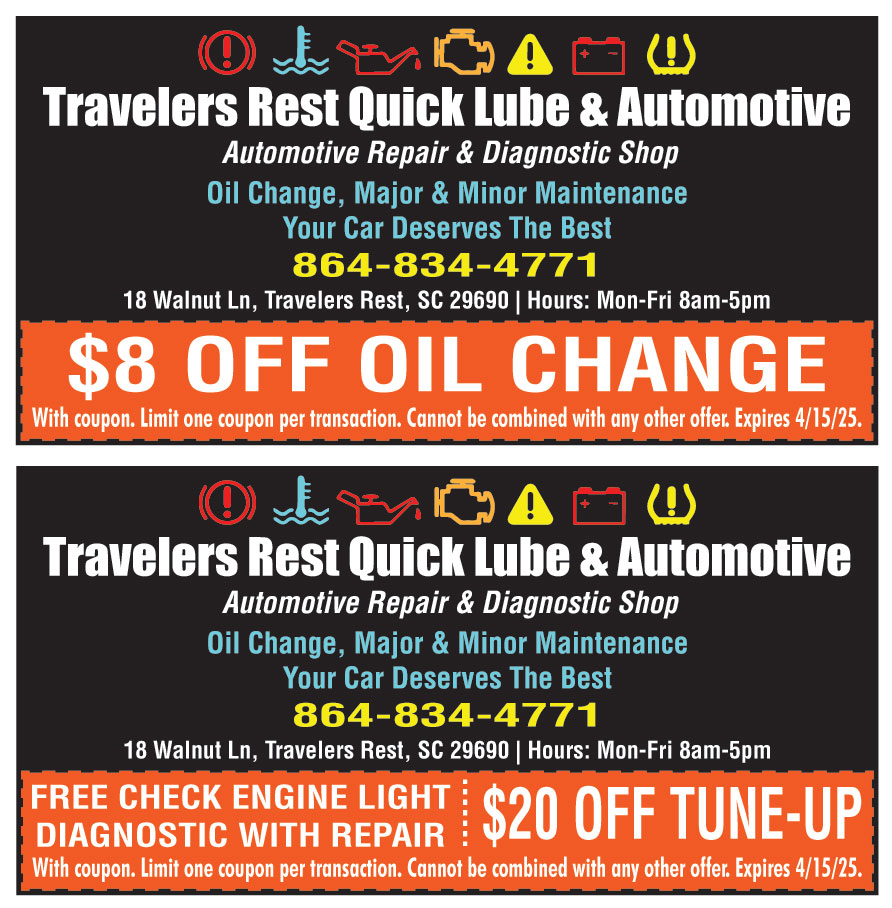 TRAVELERS REST QUICK LUBE