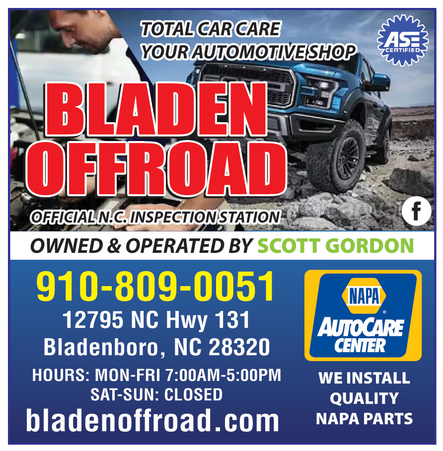 BLADEN OFF ROAD