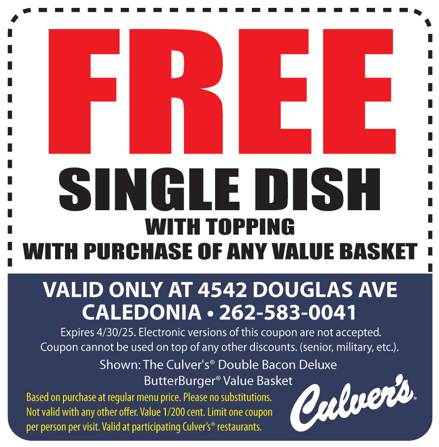 CULVERS OF CALEDONIA