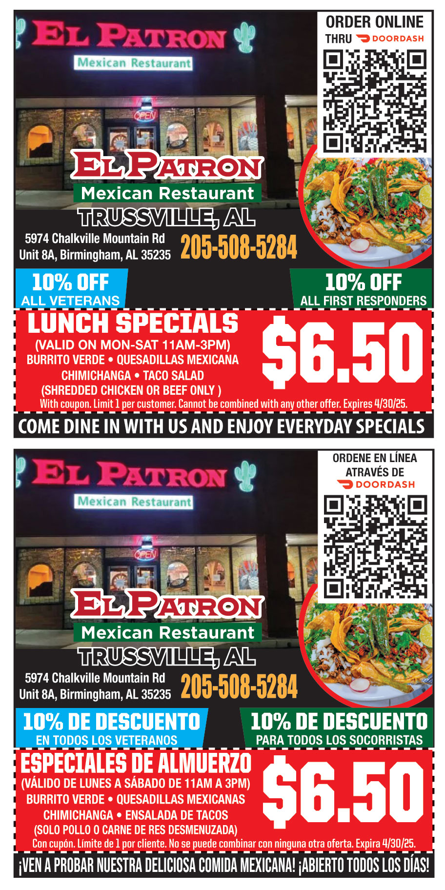 EL PATRON 3 TRUSSVILLE