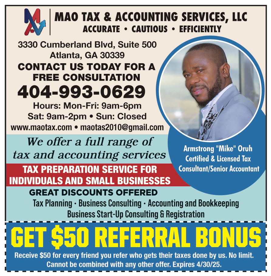 MAO TAX AND ACCOUNTING SE