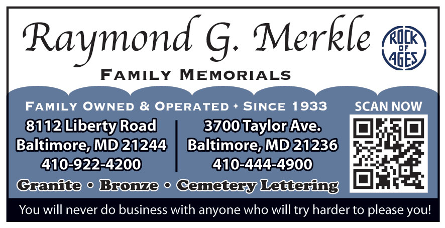 RAYMOND G MERKLE MONUMENT