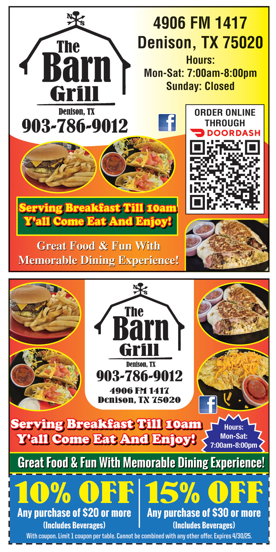 THE BARN GRILL