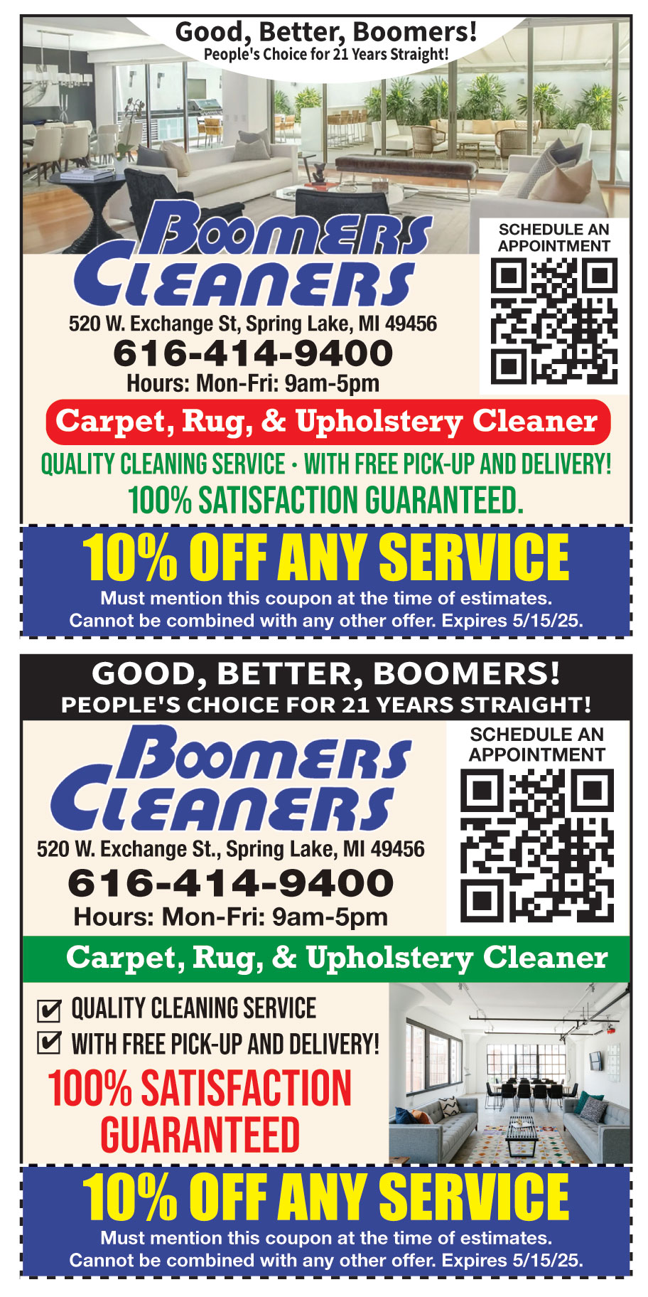 BOOMERS CLEANERS