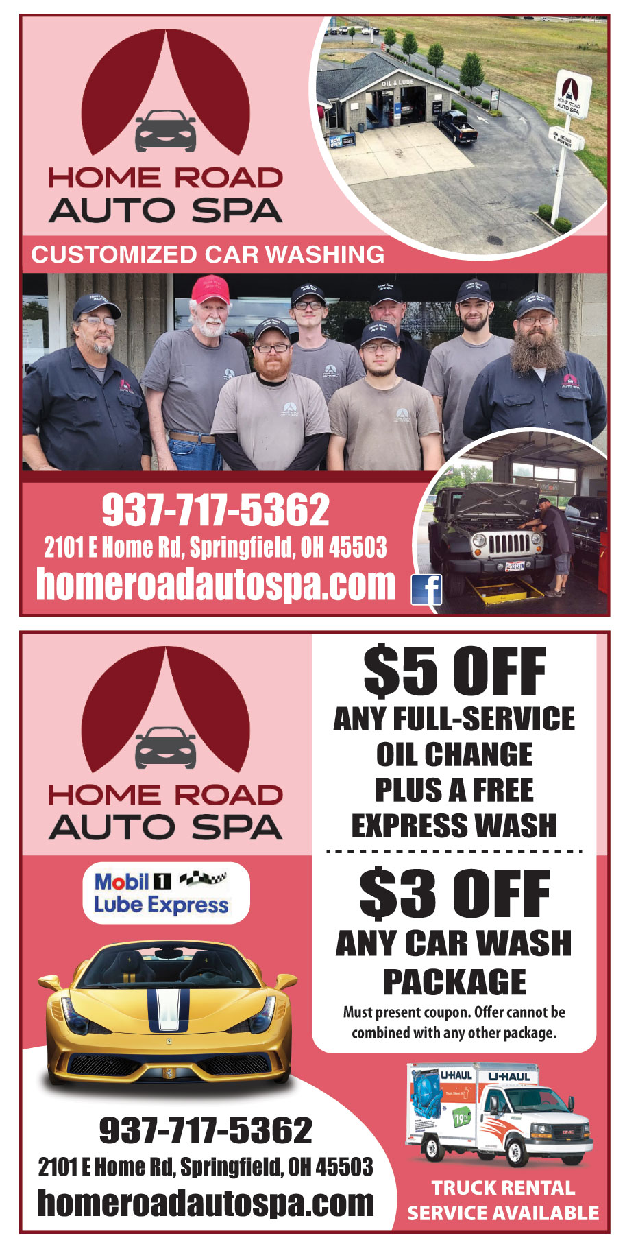 HOME ROAD AUTO SPA