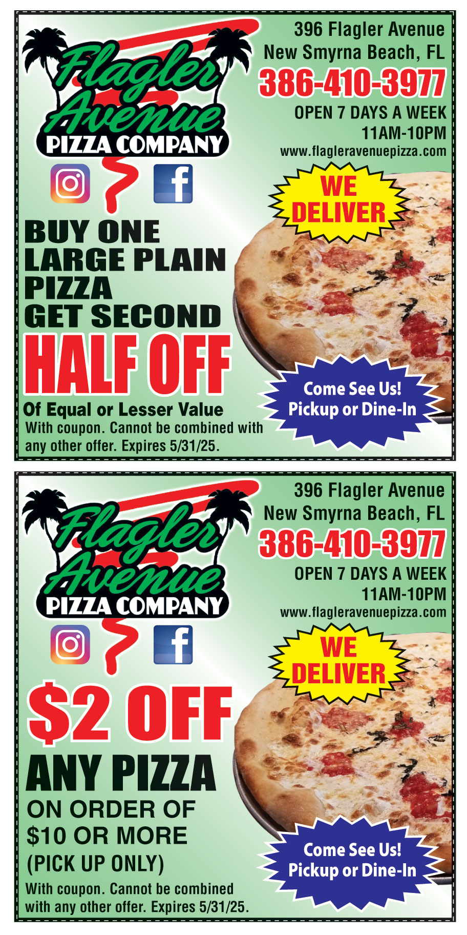 FLAGLER AVENUE PIZZA