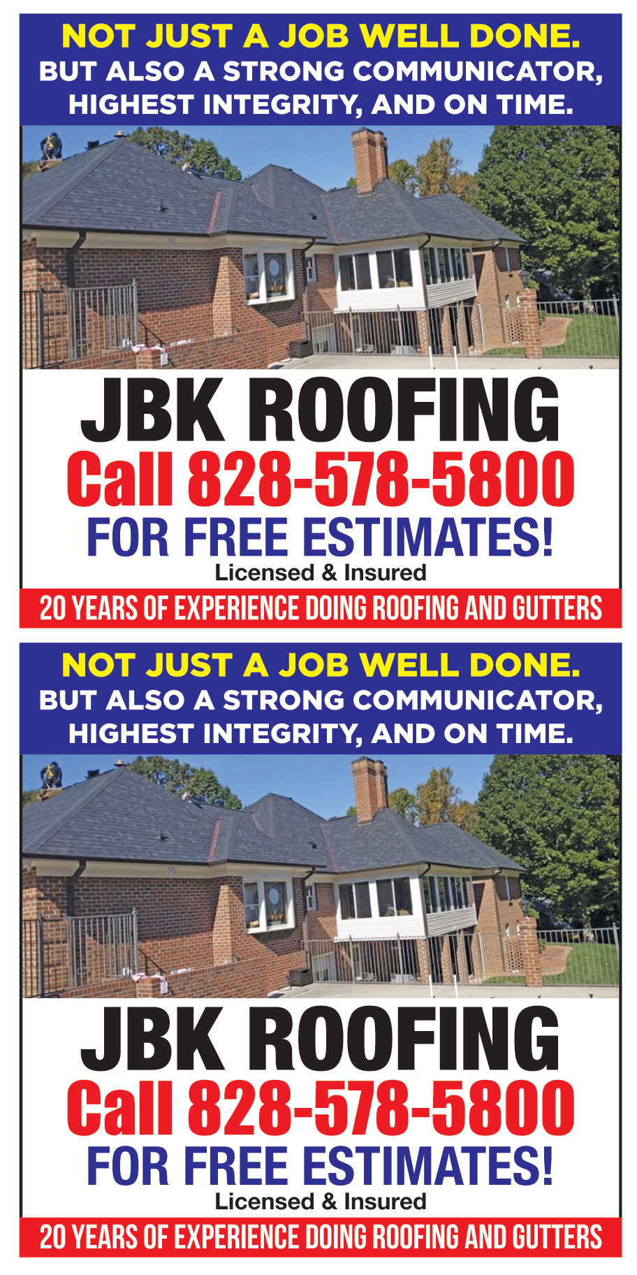 JBK ROOFING LLC