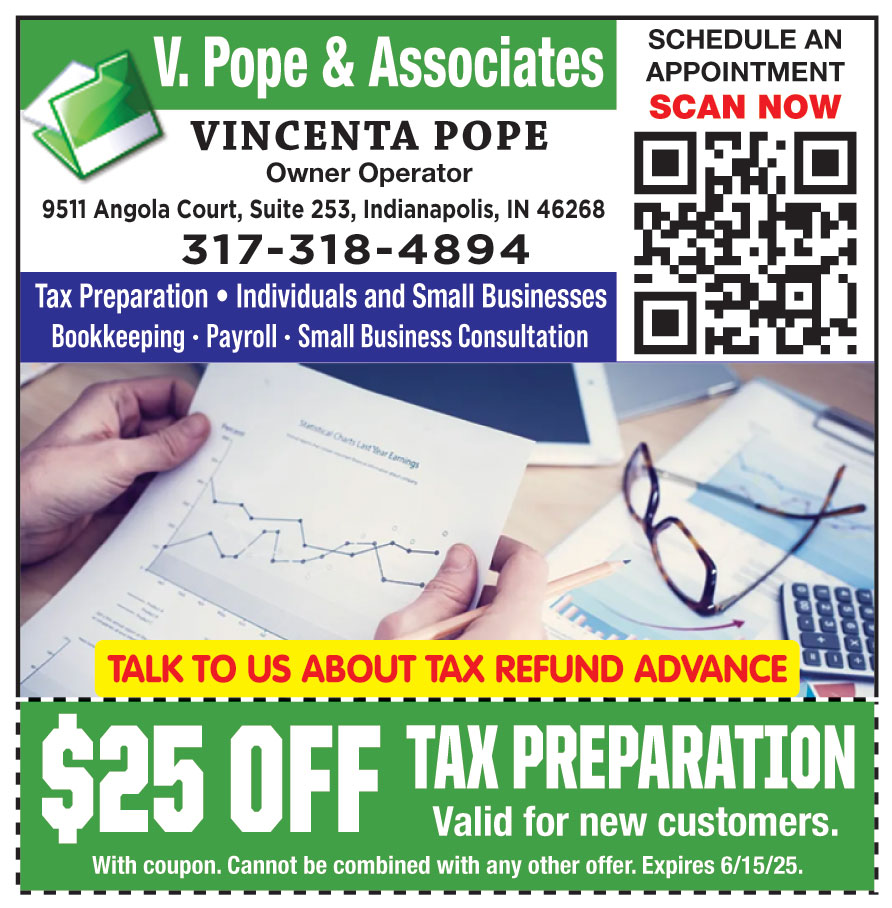 V POPE AND ASSOC LLC