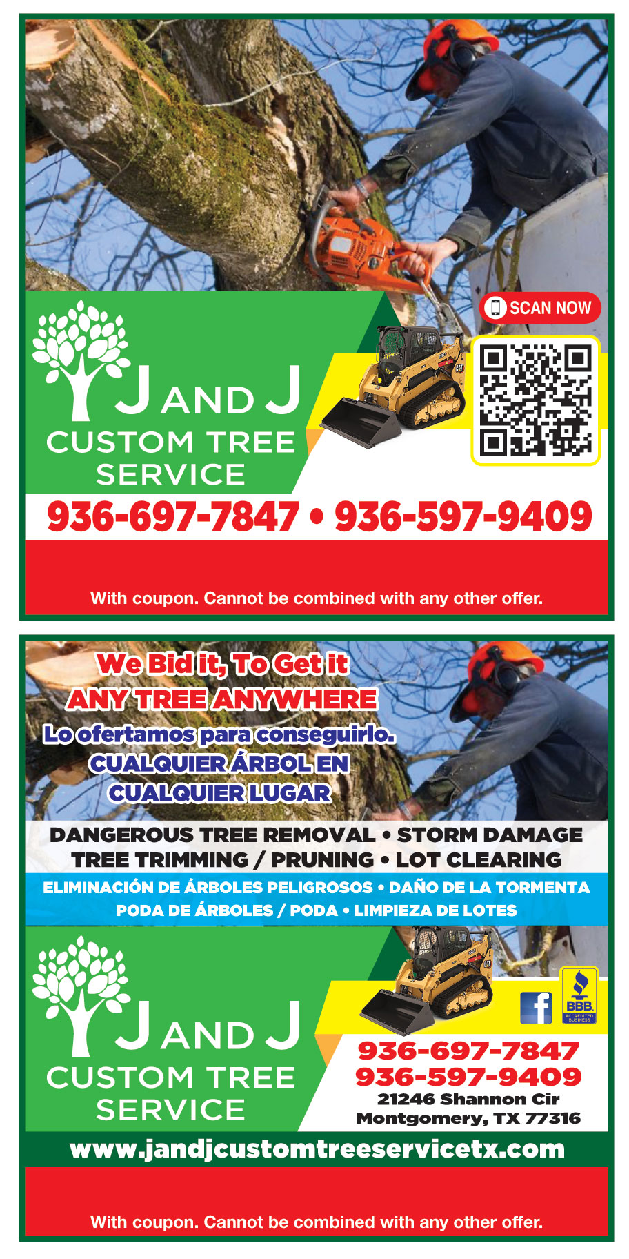 J AND J CUSTOM TREE SERVI