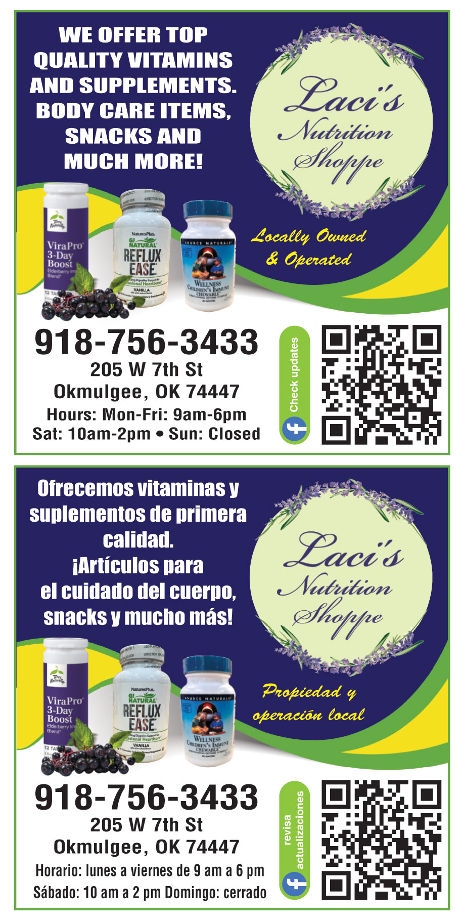 LACIS NUTRITION SHOPPE