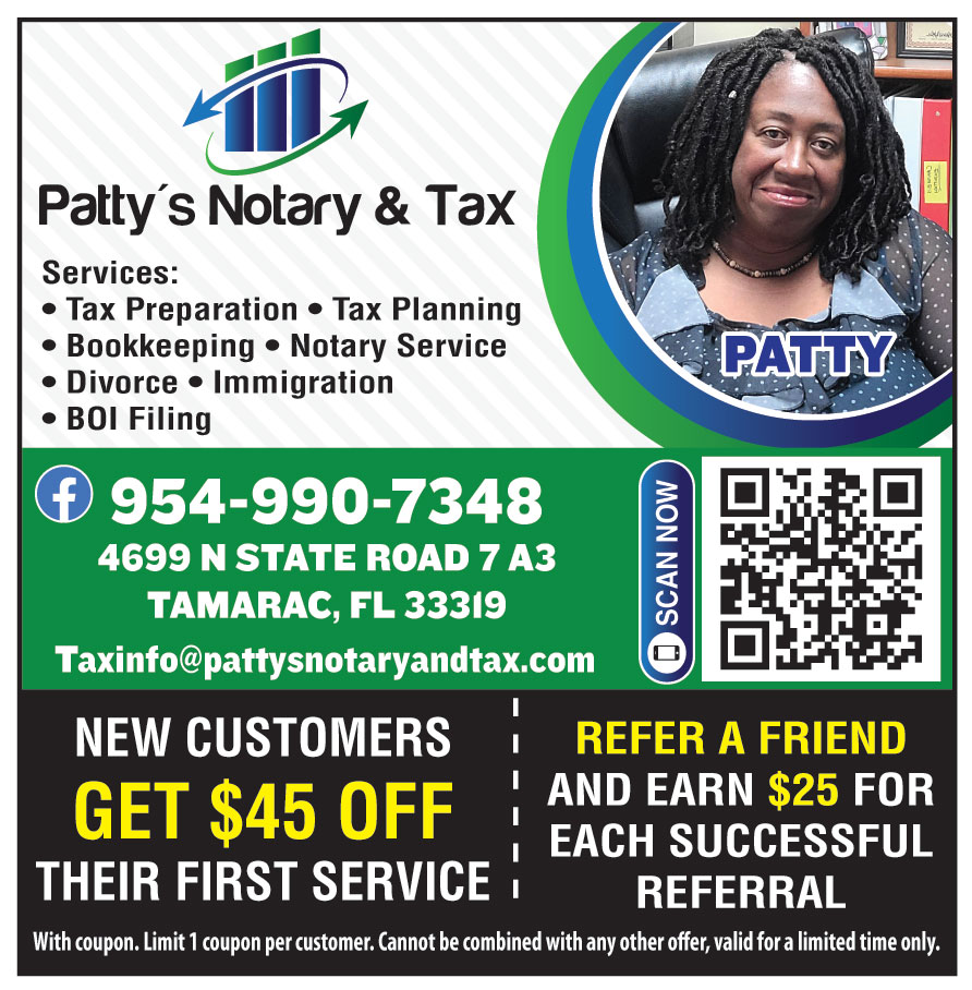 PATTYS NOTARY AND TAX INC