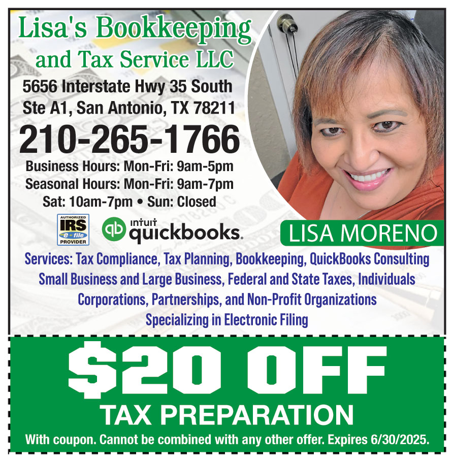 LISA BOOKKEEPING AND TAX