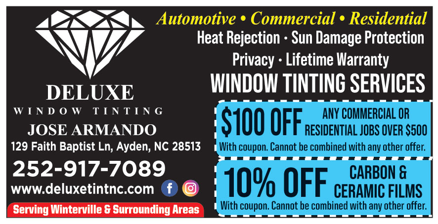 DELUXE WINDOW TINTING NC