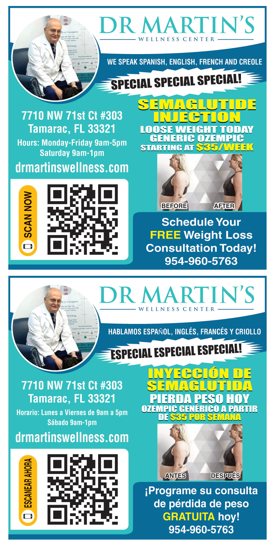 DR MARTINS WELLNESS CENTE