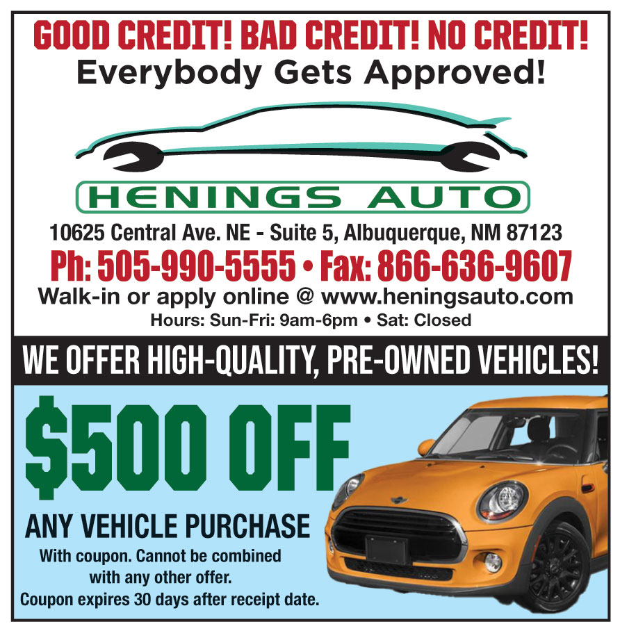 HENINGS AUTO SALES