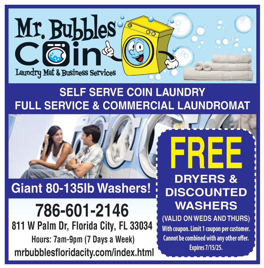 MR BUBBLES COIN LAUNDRY