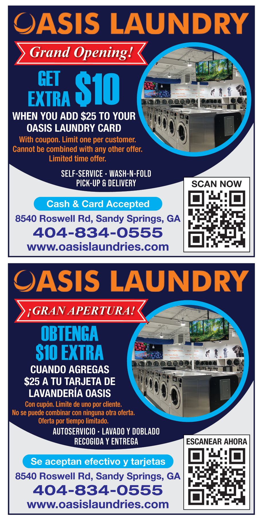 OASIS LAUNDRY