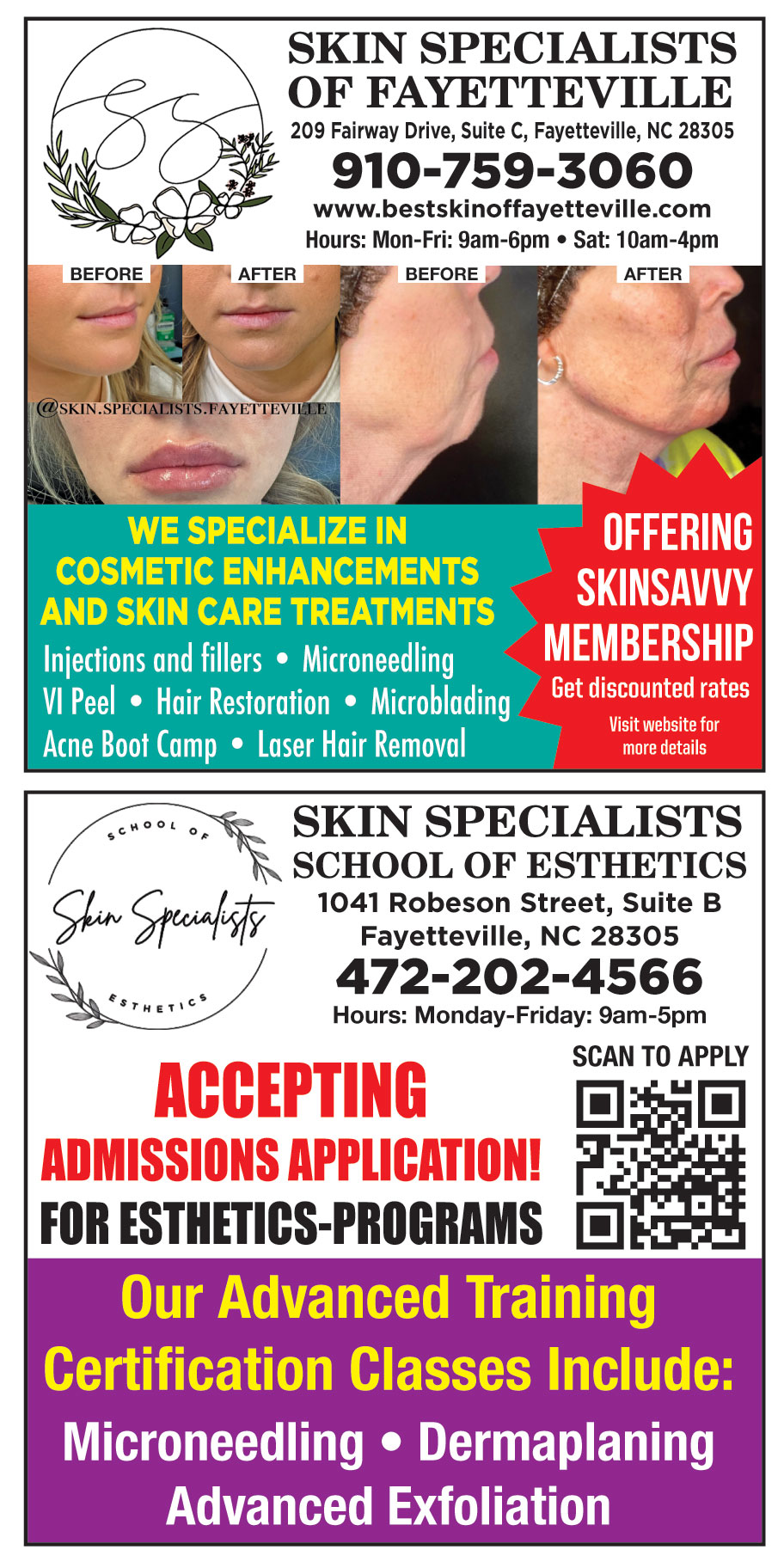 SKIN SPECIALIST OF FAYETT