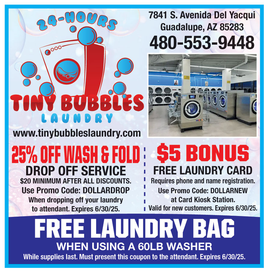 TINY BUBBLES LAUNDRY