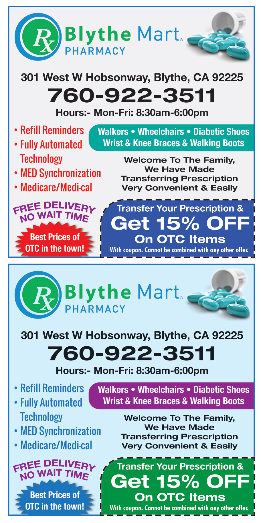 BLYTHE MART PHARMACY