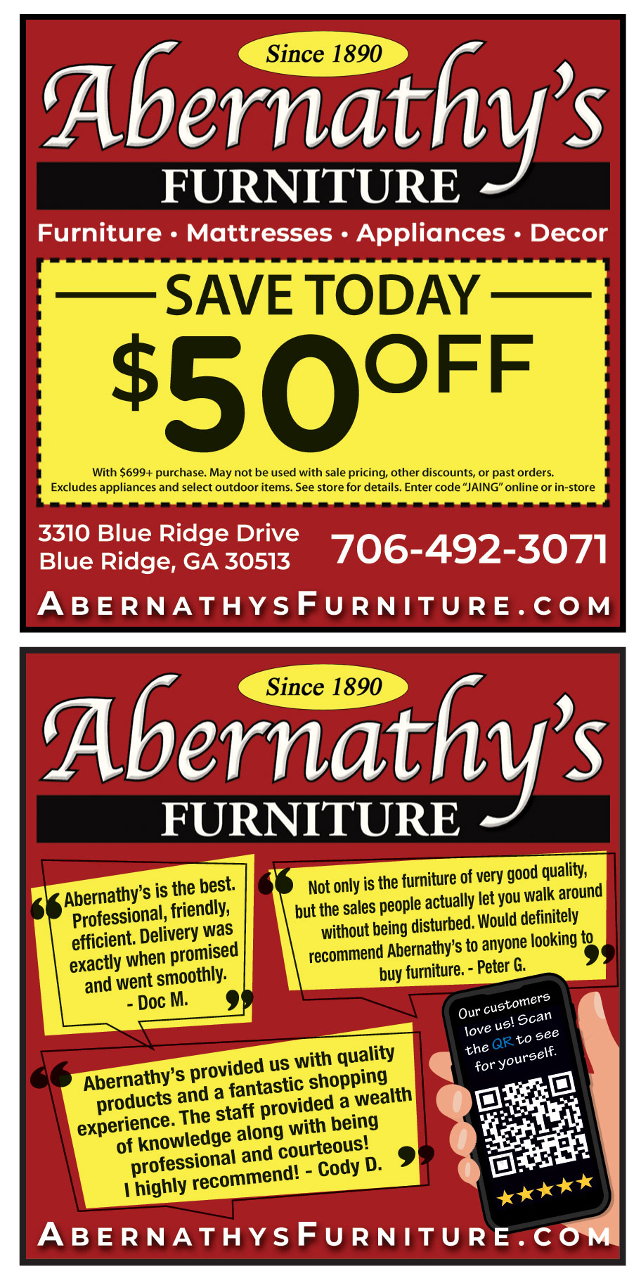 ABERNATHYS FURNITURE