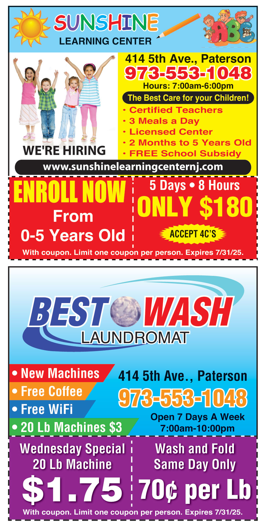 BEST WASH LAUNDROMAT