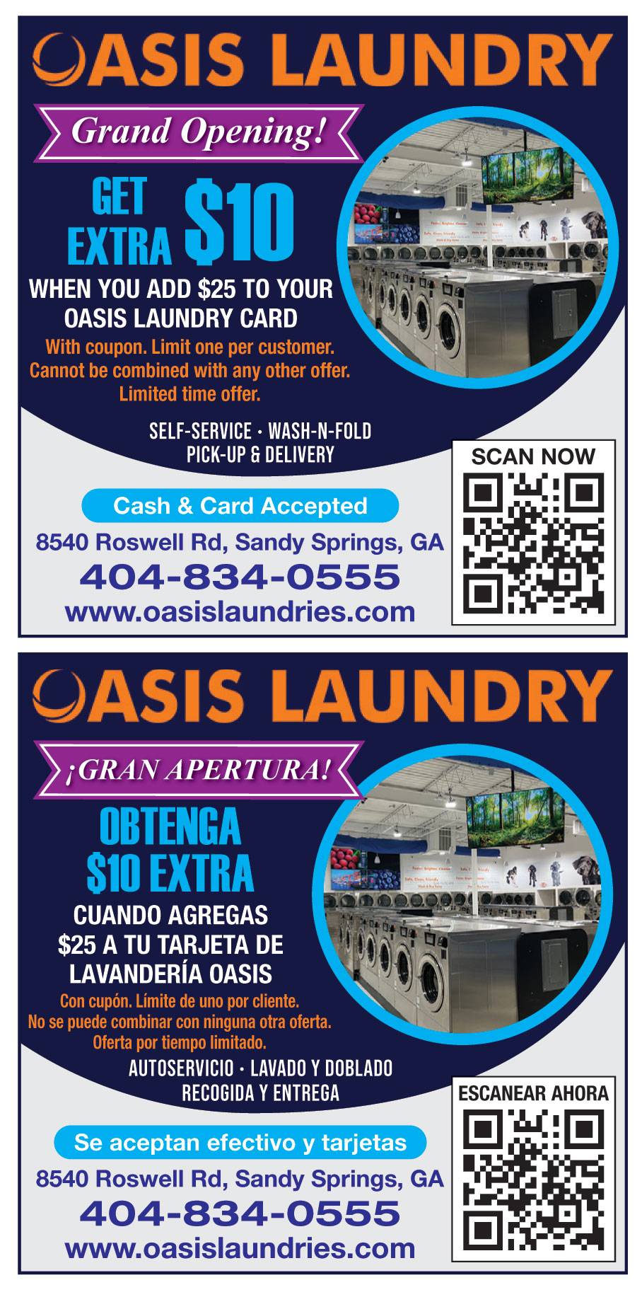 OASIS LAUNDRY