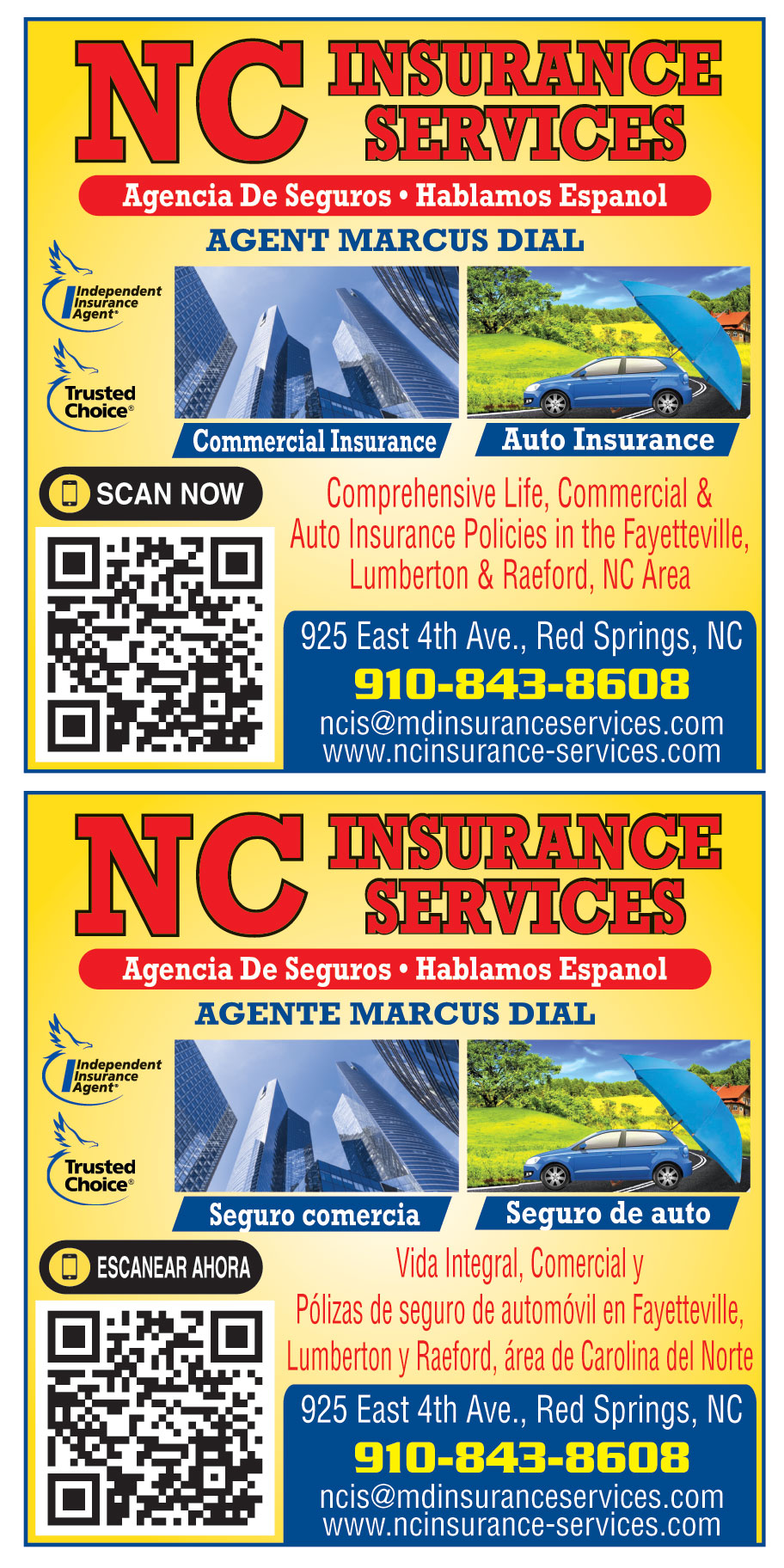 NC INSURANCE SERVICES