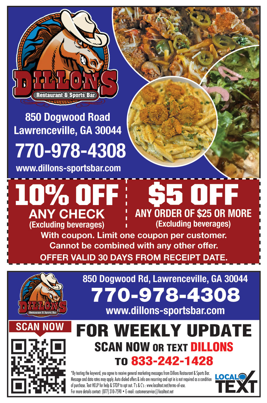 DILLONS RESTAURANT AND SP