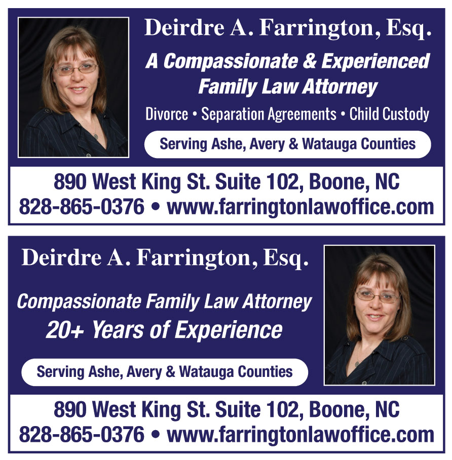 DEIRDRE A FARRINGTON ESQ