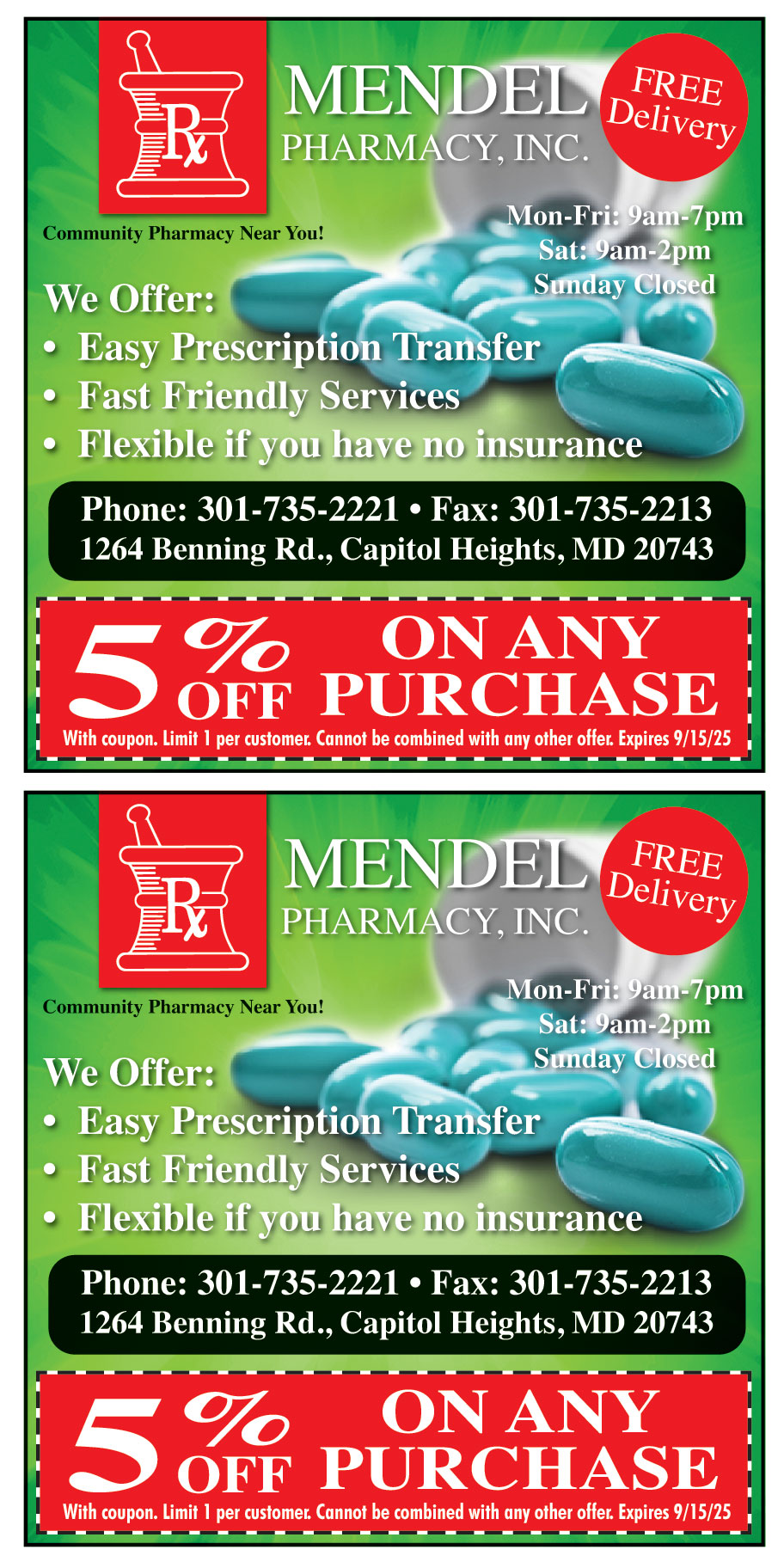 MENDEL INC