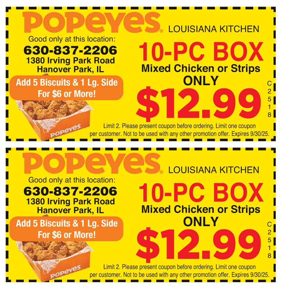 POPEYES LOUISIANA KITCHEN
