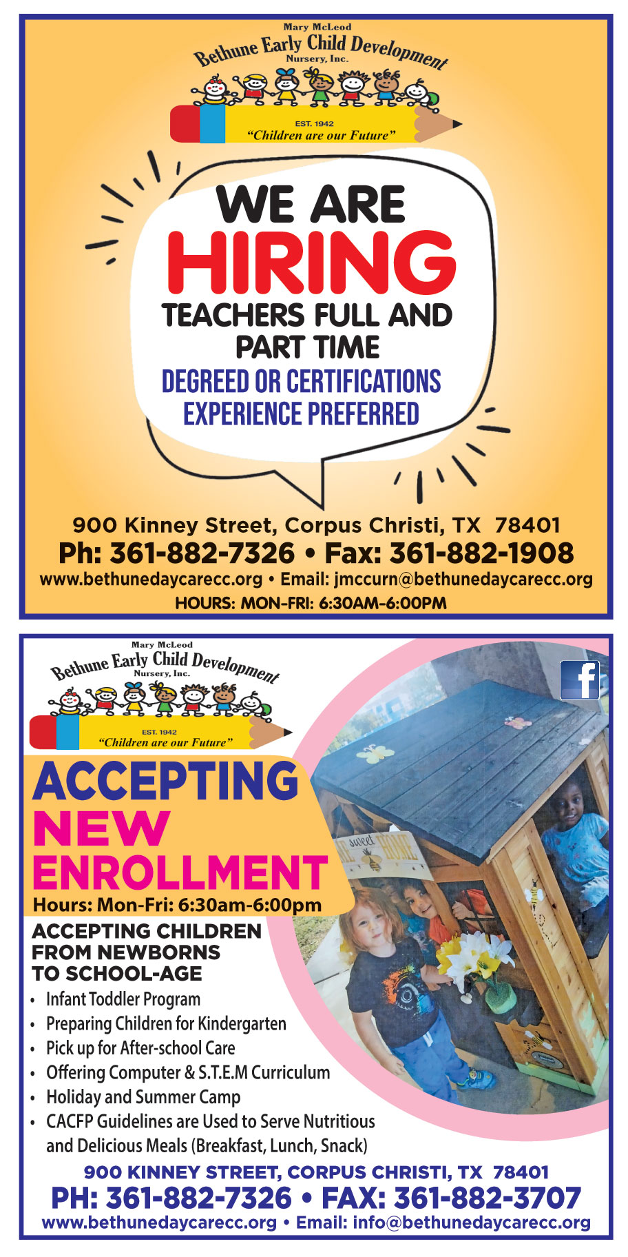 BETHUNE DAY NURSERY