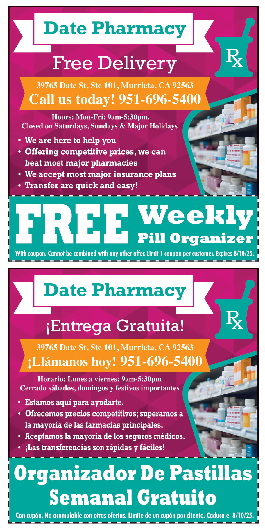 DATE PHARMACY