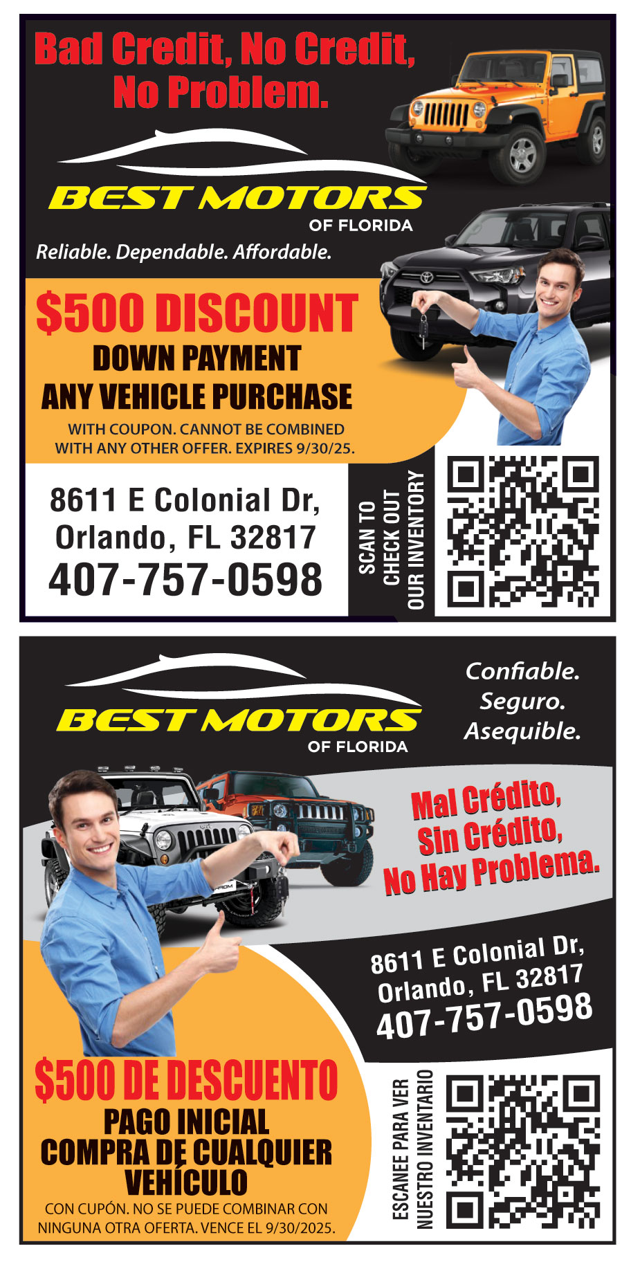 BEST MOTORS OF FLORIDA
