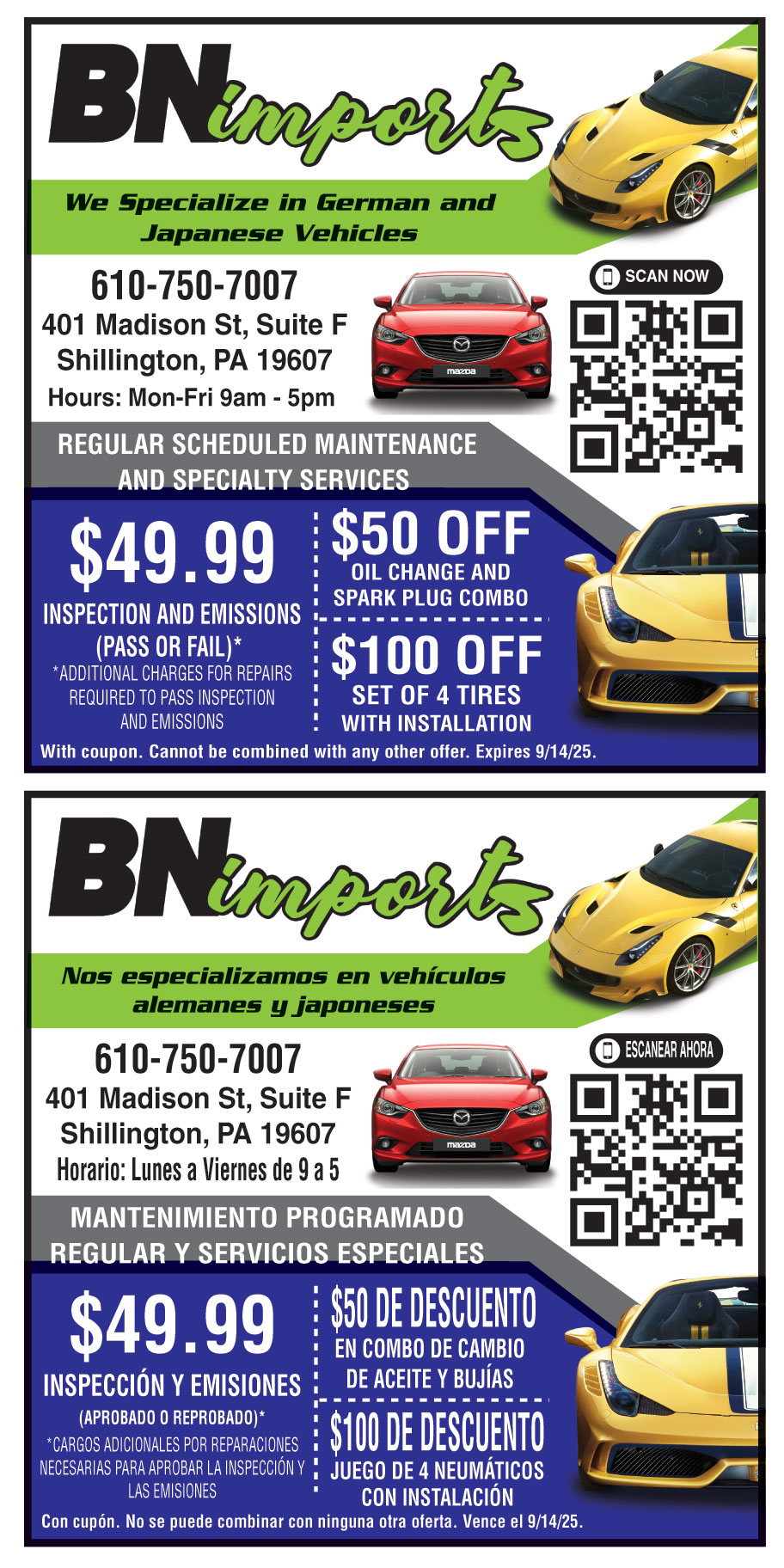 BN IMPORTS