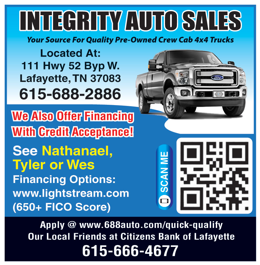 INTEGRITY AUTO SALES