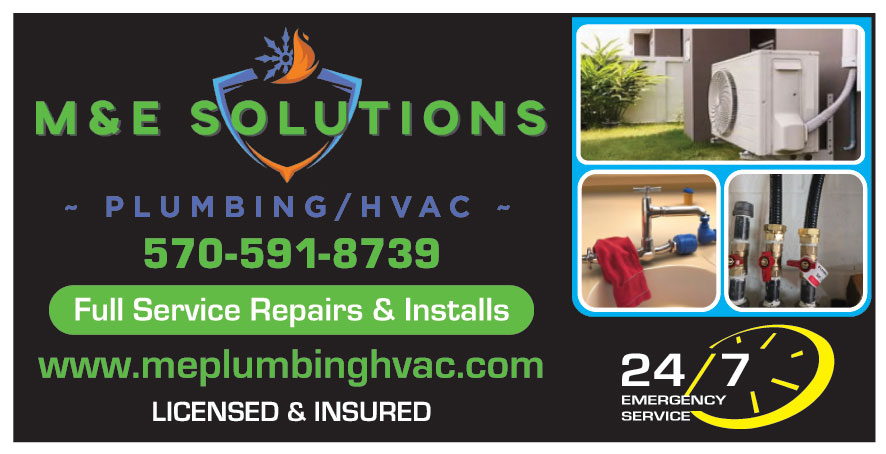 M AND E PLUMBING AND HVAC