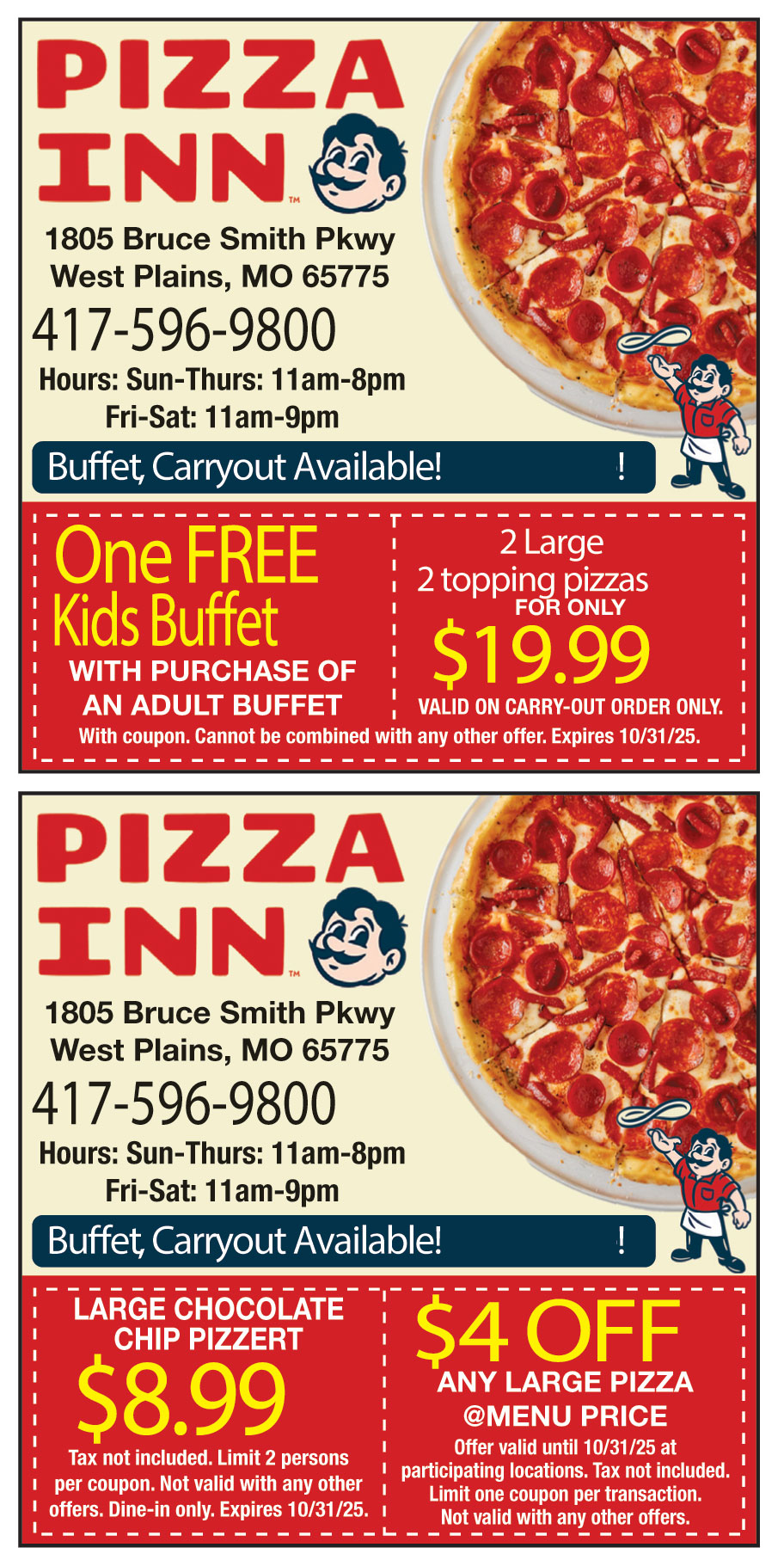 PIZZA INN