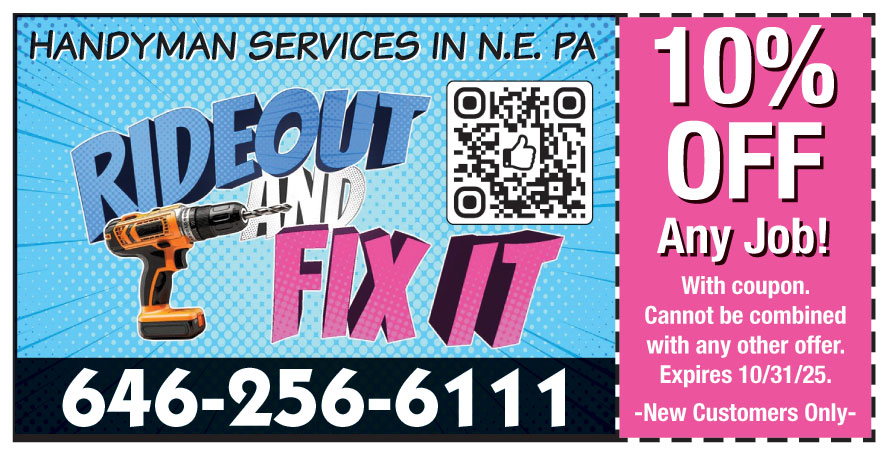 RIDEOUT AND FIX IT