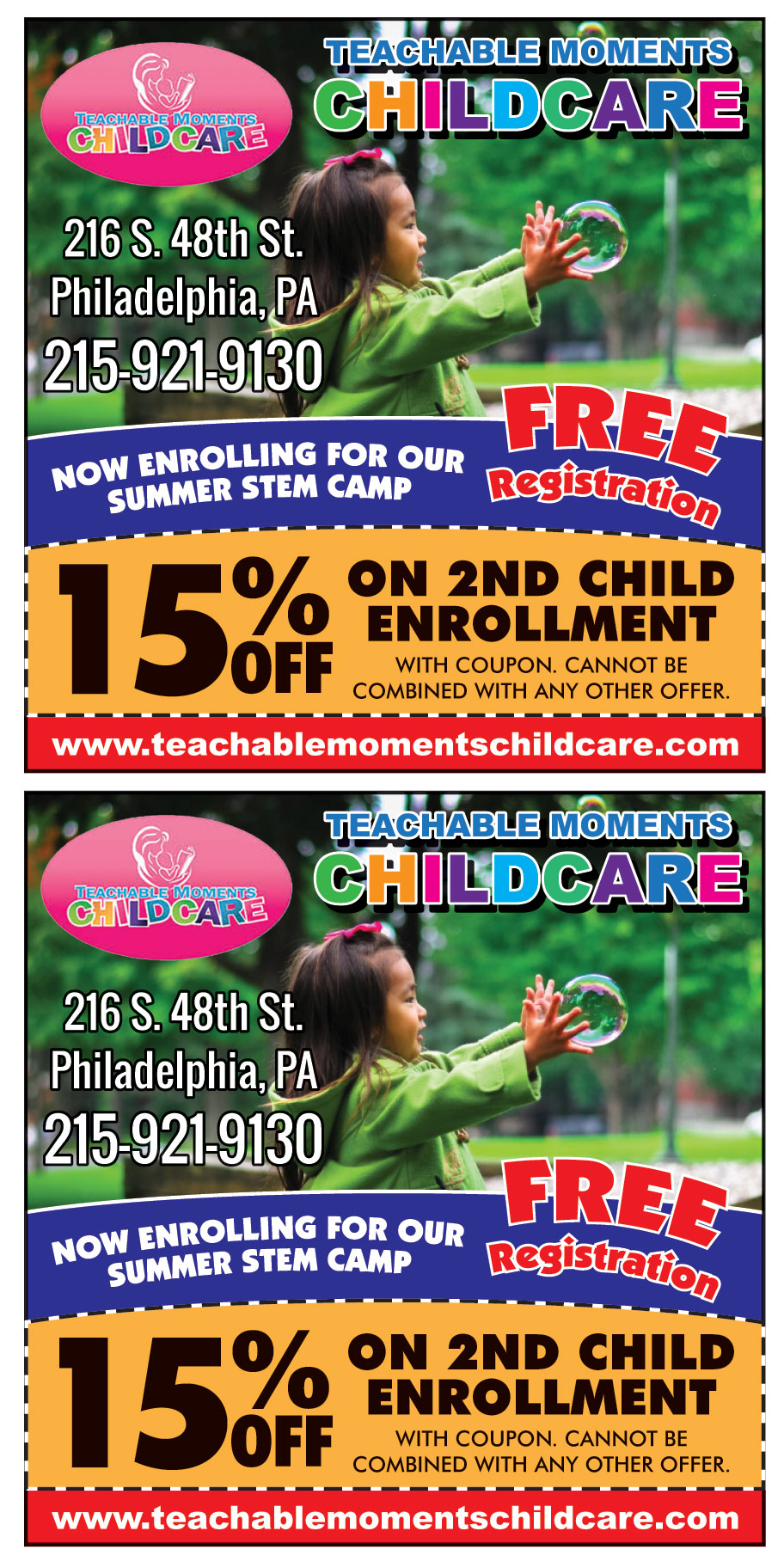 TEACHABLE MOMENTS CHILD C