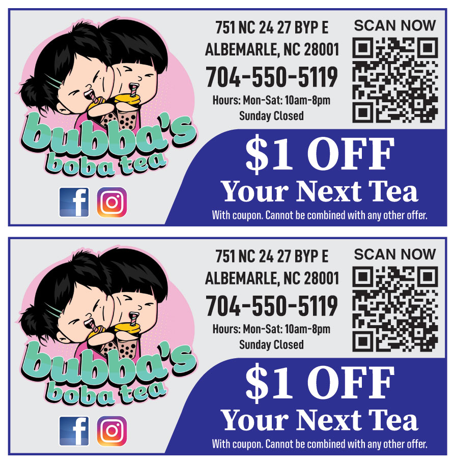 BUBBAS BOBA TEA
