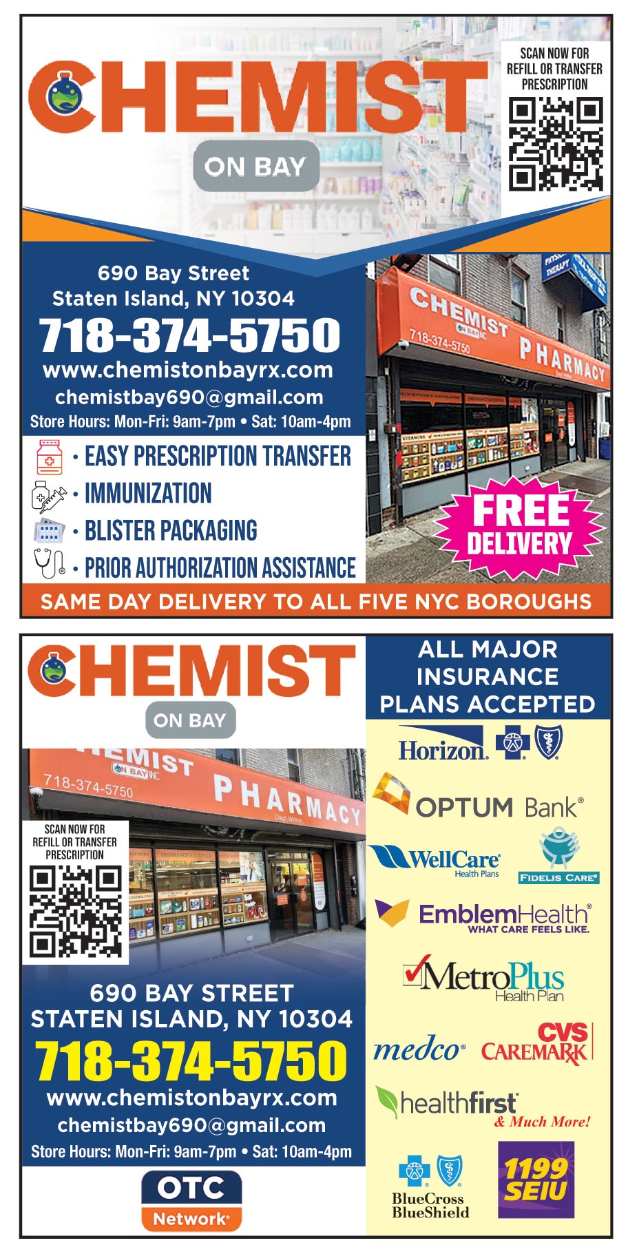 CHEMIST ON BAY