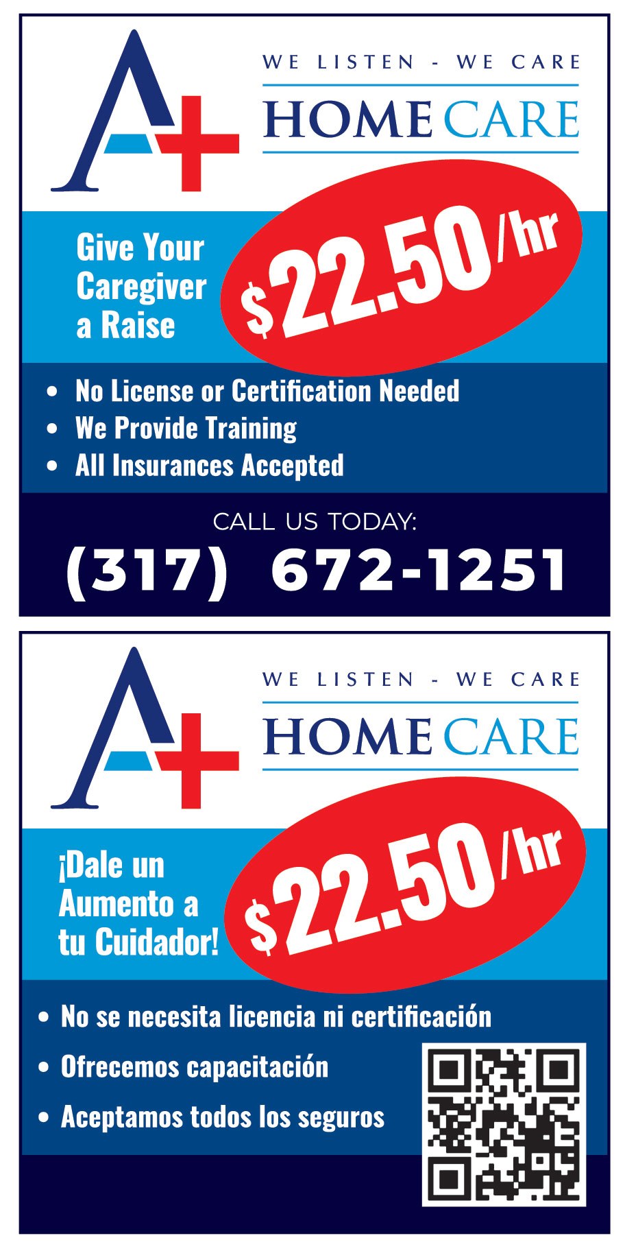 A PLUS HOME CARE INC