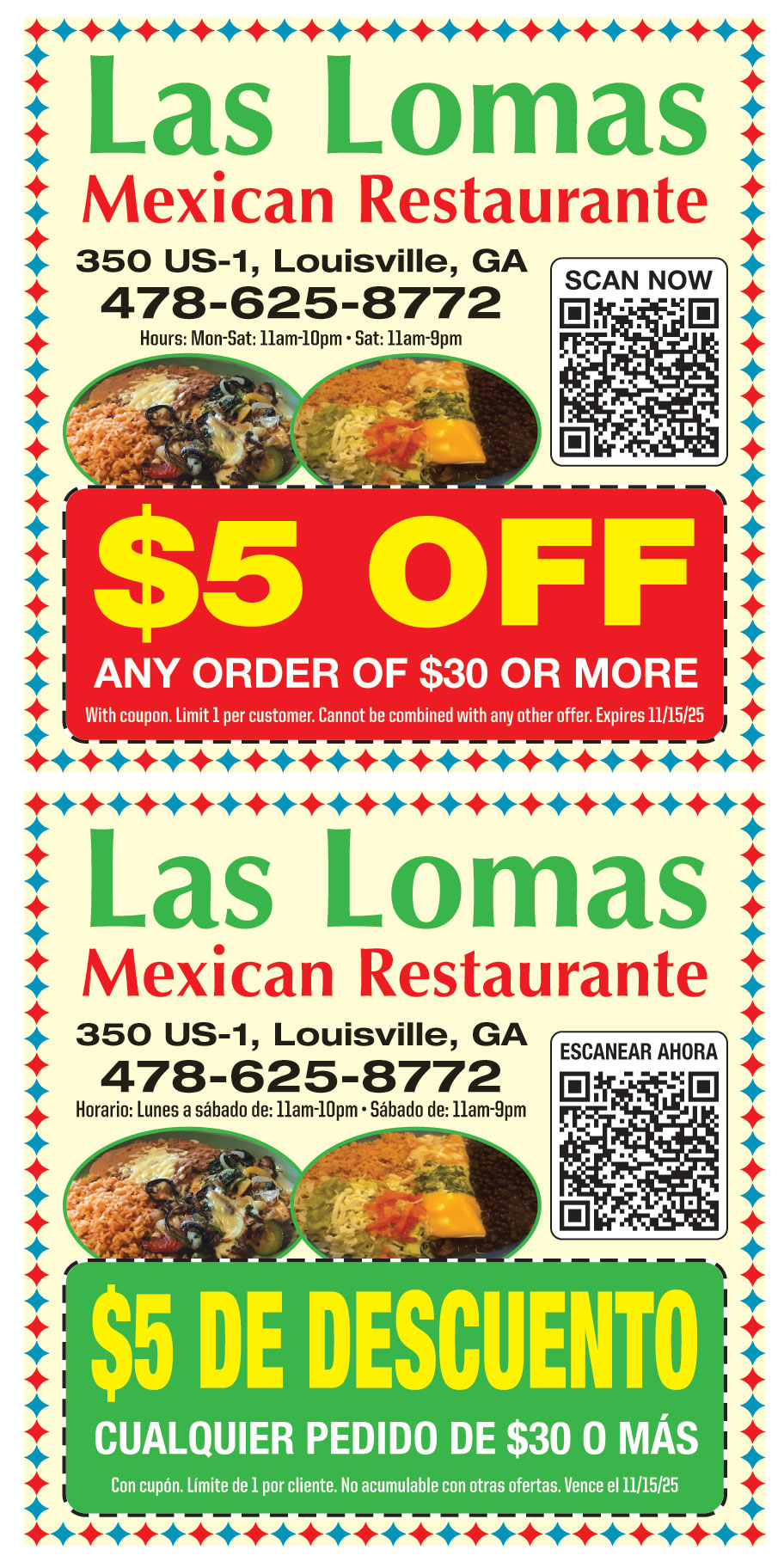 LAS LOMAS MEXICAN RESTAUR