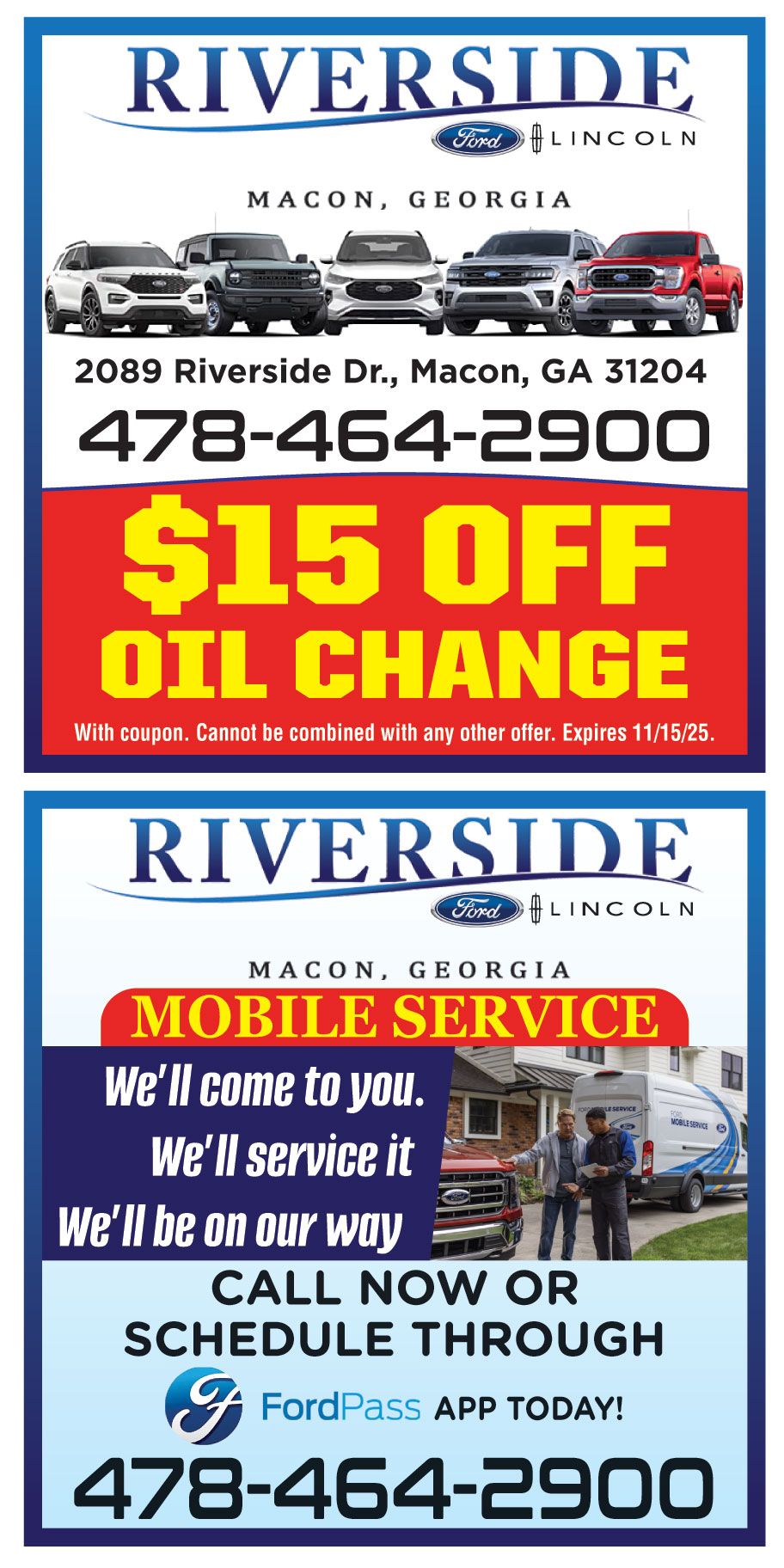 RIVERSIDE FORD