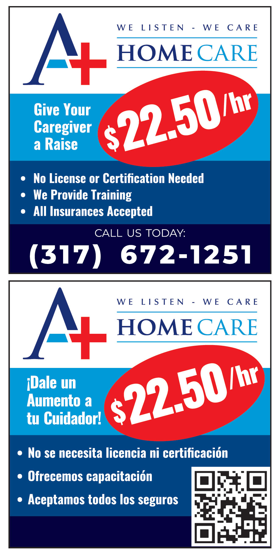 A PLUS HOME CARE INC