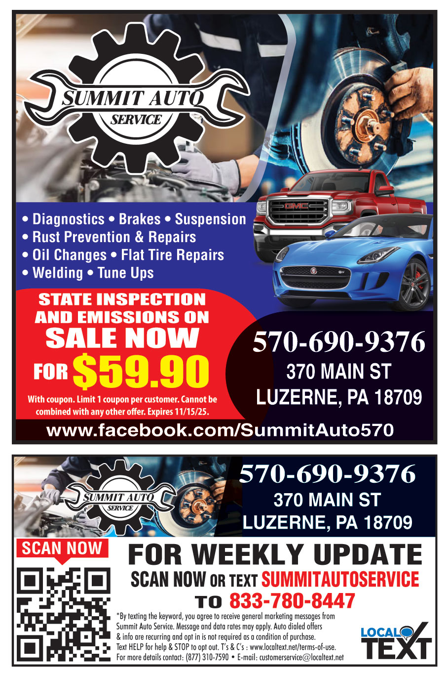 SUMMIT AUTO SERVICE