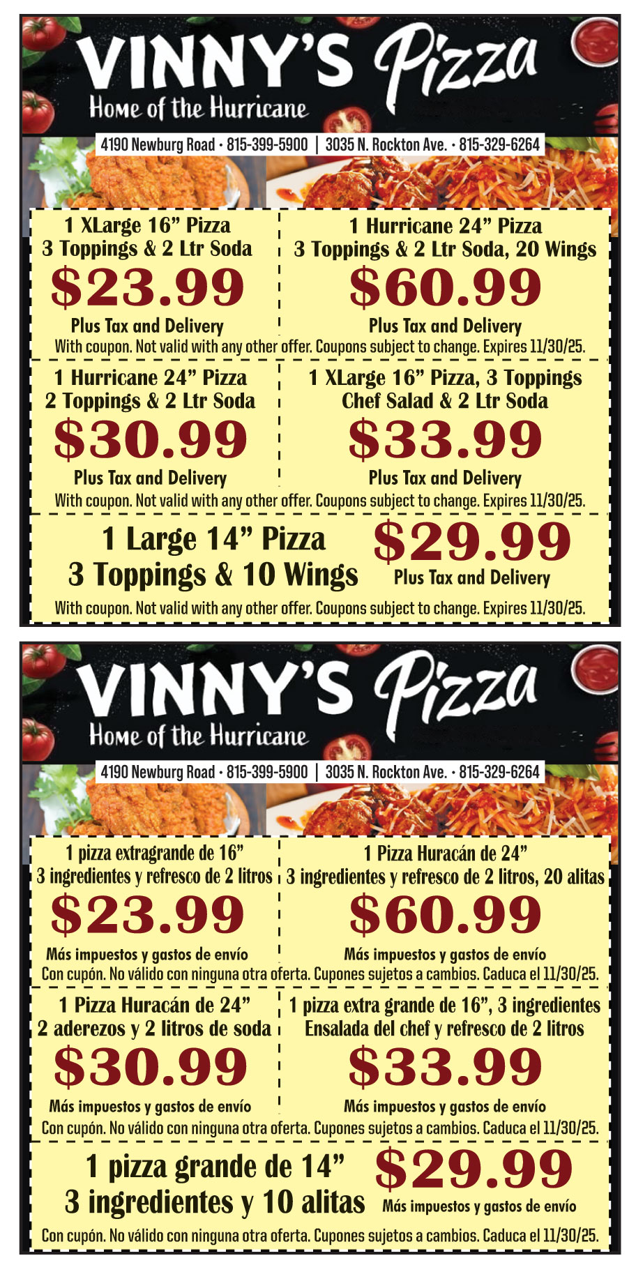 VINNYS PIZZA